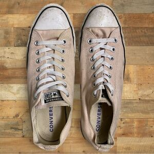 Converse Pink Chuck Taylor Low Shoes	Pink/White 10.5